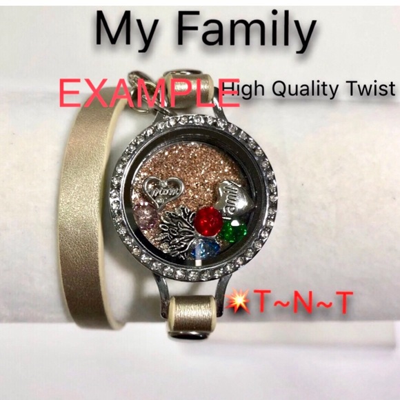 HQ-#4 Living story locket wrap bracelet - Picture 8 of 9